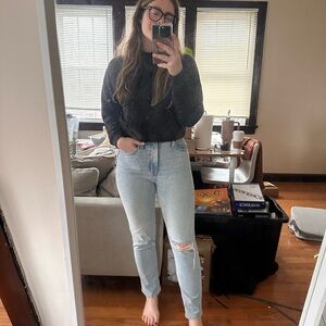 Madewell Light Blue Straight Leg Jeans